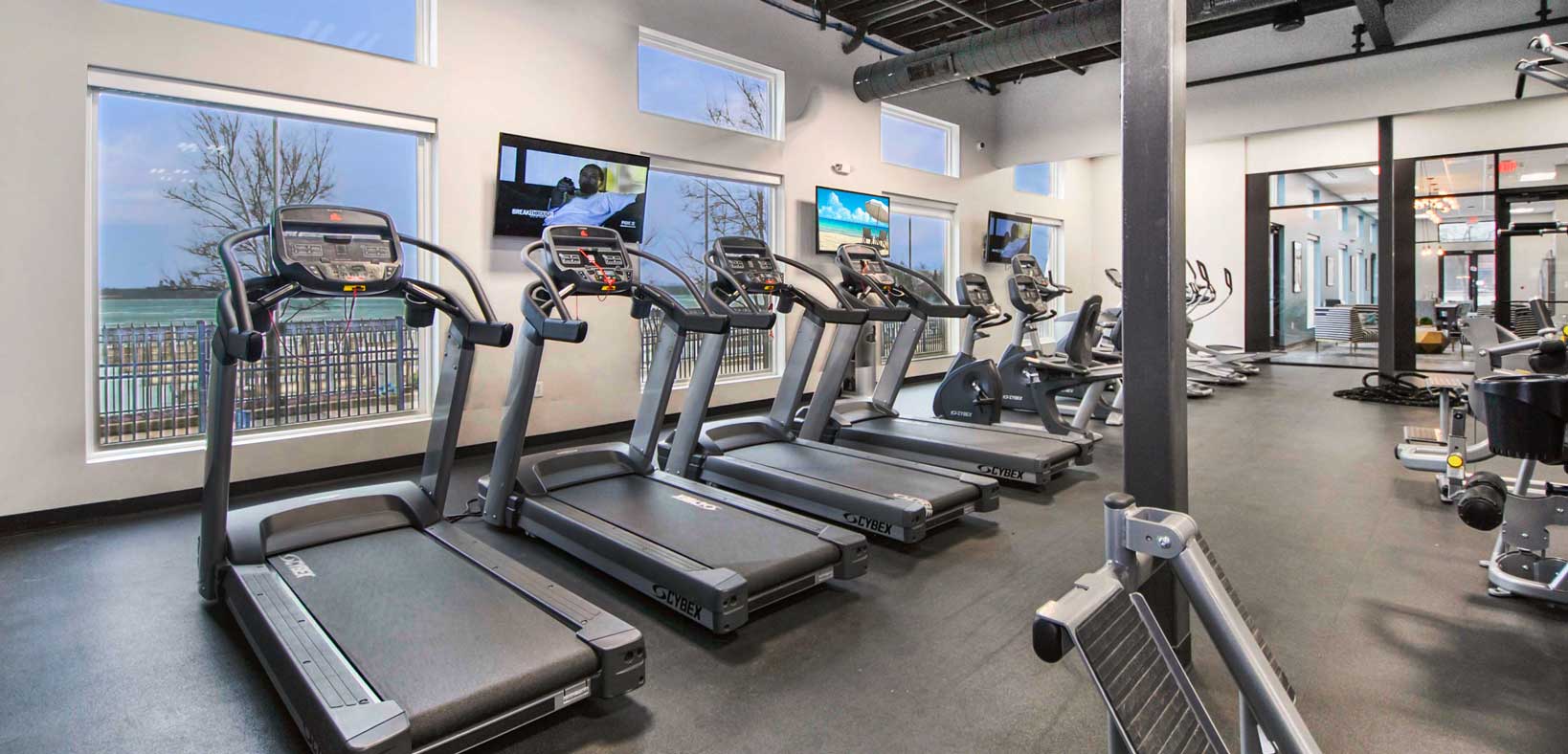 Waters Edge Clubhouse Fitness Room